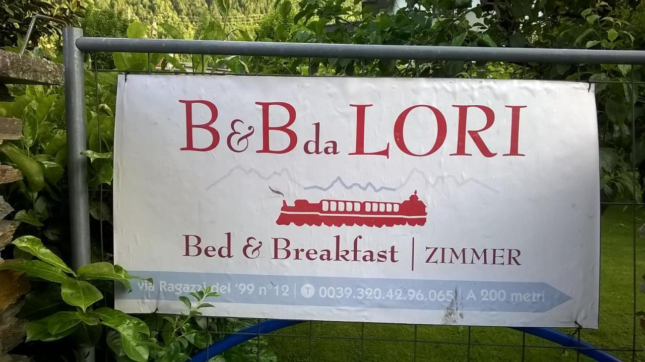 B&B Da Lori Tirano Bagian luar foto